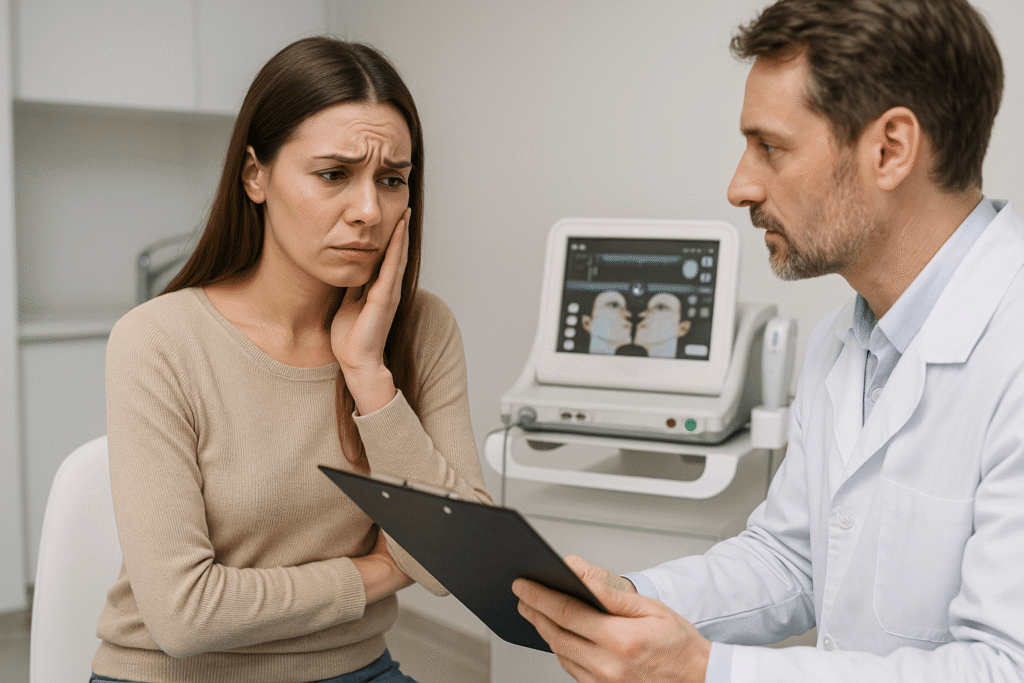 HIFU visage danger : les effets secondaires courants mais inquiétants